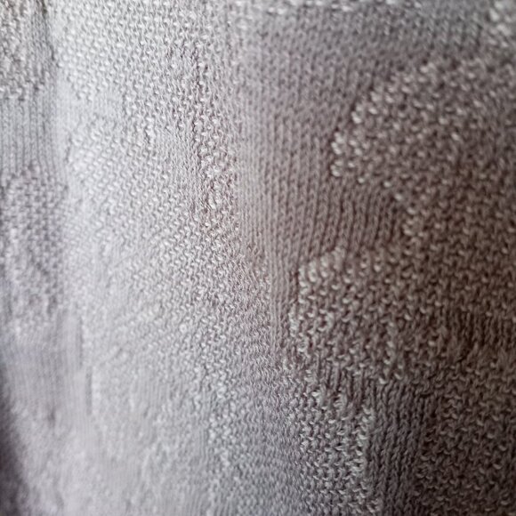 Dana Buchman Grey Damask Open Cardigan Sweater Kimono sz M  NWT  /B8 - Picture 5 of 10